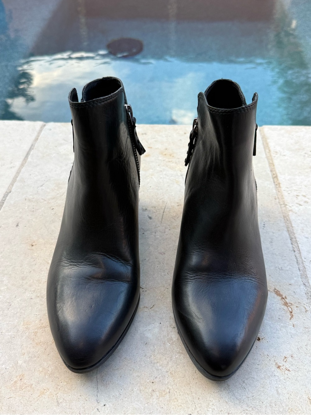 FRYE Judith Bootie Zip Women's Sz 9 Black
